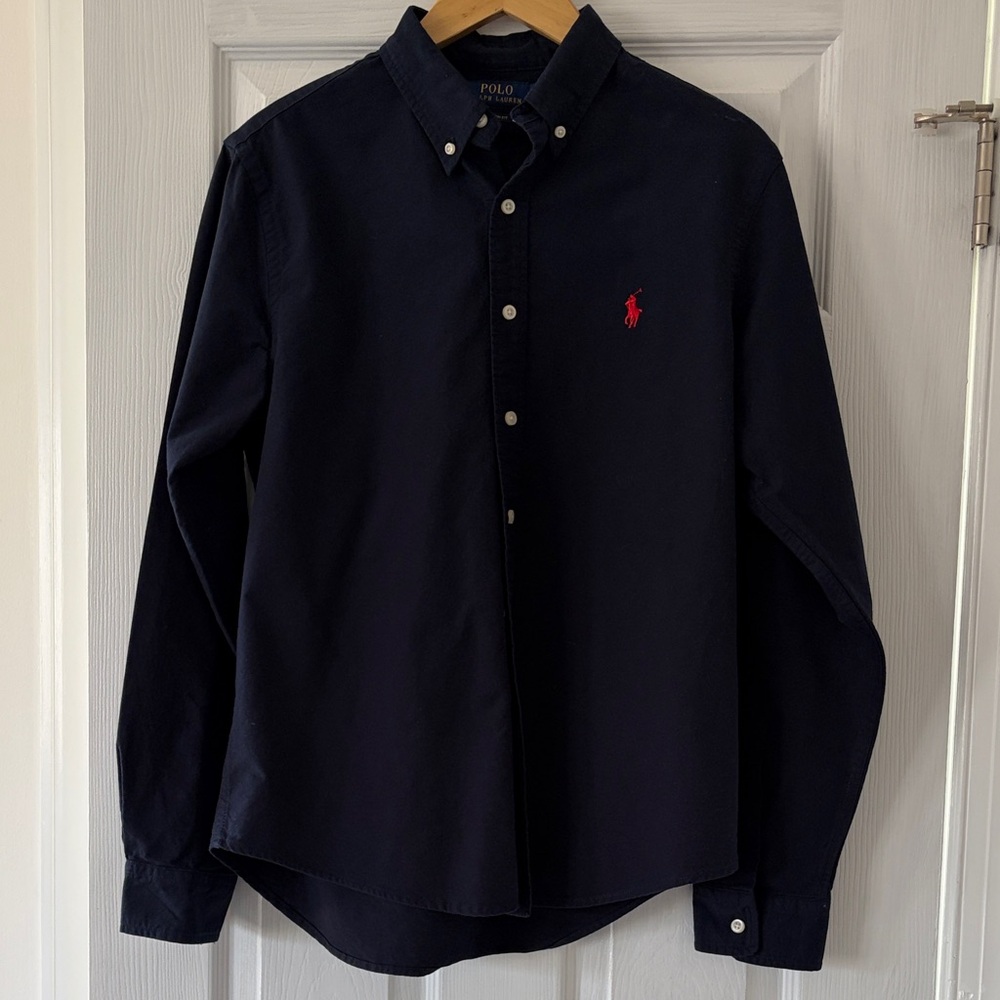 Polo by Ralph Lauren Navy Button-Down Shirt
